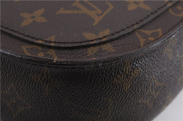 Auth Louis Vuitton Monogram Saint Cloud GM Shoulder Cross Bag M51242 LV 0034E