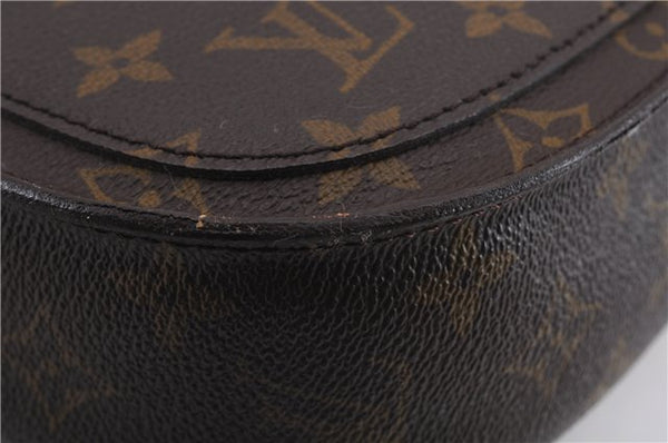 Auth Louis Vuitton Monogram Saint Cloud GM Shoulder Cross Bag M51242 LV 0034E