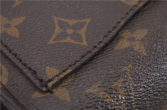 Auth Louis Vuitton Monogram Saint Cloud GM Shoulder Cross Bag M51242 LV 0034E