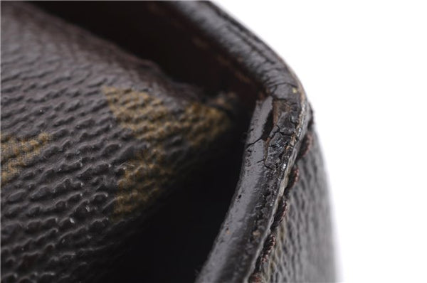 Auth Louis Vuitton Monogram Saint Cloud GM Shoulder Cross Bag M51242 LV 0034E