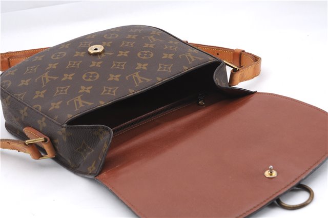 Auth Louis Vuitton Monogram Saint Cloud GM Shoulder Cross Bag M51242 LV 0034E
