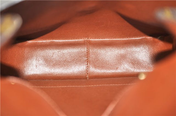 Auth Louis Vuitton Monogram Saint Cloud GM Shoulder Cross Bag M51242 LV 0034E