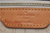 Authentic Louis Vuitton Damier Azur Neverfull MM Tote Bag N51107 LV 0035E