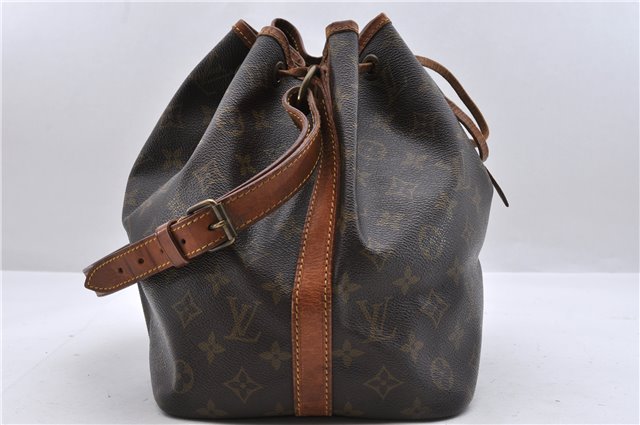 Authentic Louis Vuitton Monogram Petit Noe Shoulder Bag M42226 LV 0037D