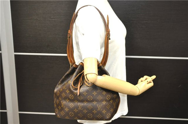 Authentic Louis Vuitton Monogram Petit Noe Shoulder Bag M42226 LV 0037D