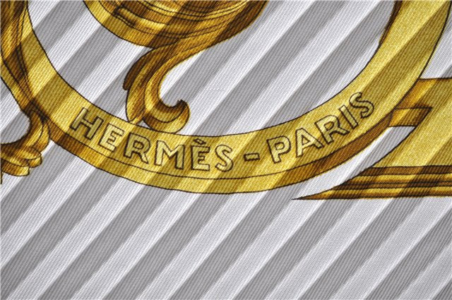 Authentic HERMES Pleats Scarf 