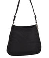 Authentic GUCCI Micro GG Nylon Leather Shoulder Hand Bag 0050846 Black 0039I