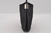 Authentic GUCCI Micro GG Nylon Leather Shoulder Hand Bag 0050846 Black 0039I