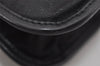 Authentic GUCCI Micro GG Nylon Leather Shoulder Hand Bag 0050846 Black 0039I