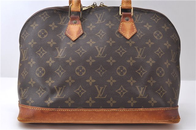 Authentic Louis Vuitton Monogram Alma Hand Bag M51130 LV 0040D