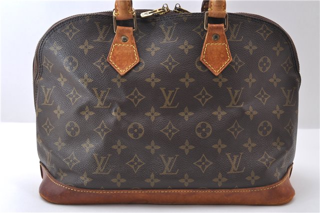 Authentic Louis Vuitton Monogram Alma Hand Bag M51130 LV 0040D