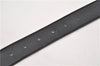 Authentic HERMES Constance Ladies Leather Belt Size 95cm 37.4" Black Brown 0040E