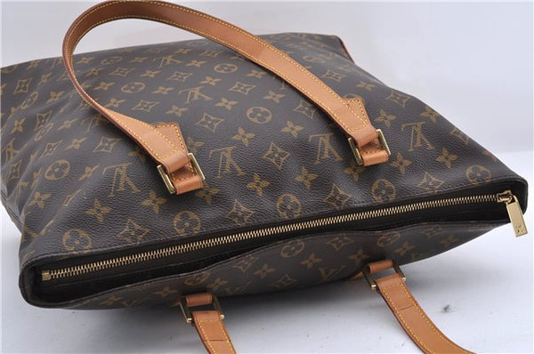 Authentic Louis Vuitton Monogram Cabas Mezzo Tote Bag M51151 LV 0041D