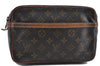 Auth Louis Vuitton Monogram Compiegne 23 Clutch Hand Bag Purse M51847 LV 0042D