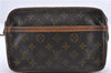 Auth Louis Vuitton Monogram Compiegne 23 Clutch Hand Bag Purse M51847 LV 0042D