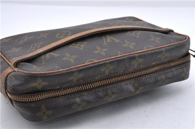 Auth Louis Vuitton Monogram Compiegne 23 Clutch Hand Bag Purse M51847 LV 0042D