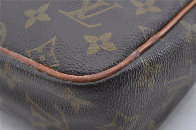 Auth Louis Vuitton Monogram Compiegne 23 Clutch Hand Bag Purse M51847 LV 0042D