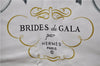 Authentic HERMES Carre 90 Scarf "BRIDES de GALA par" Silk Red 0042E