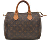 Authentic Louis Vuitton Monogram Speedy 25 Hand Bag Purse M41528 LV 0043D