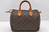 Authentic Louis Vuitton Monogram Speedy 25 Hand Bag Purse M41528 LV 0043D