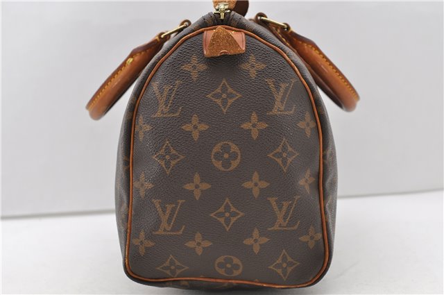 Authentic Louis Vuitton Monogram Speedy 25 Hand Bag Purse M41528 LV 0043D