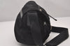 Authentic PRADA Nylon Tessuto Leather Shoulder Cross Body Bag Purse Black 0048I