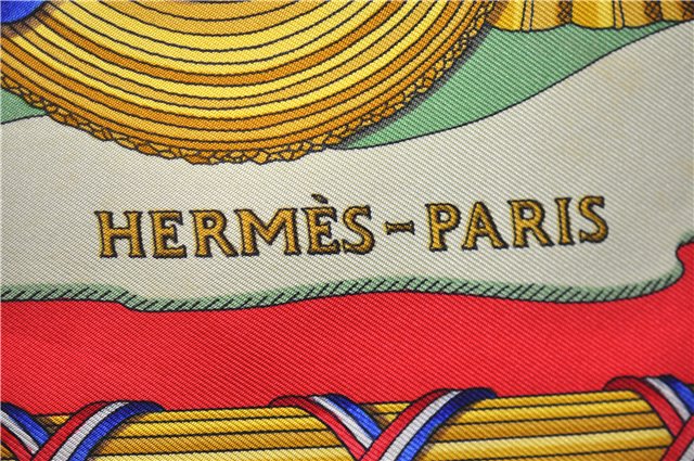 Auth HERMES Carre 90 Scarf 