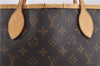 Authentic Louis Vuitton Monogram Neverfull PM Tote Bag M40155 LV 0054D