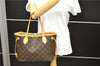 Authentic Louis Vuitton Monogram Neverfull PM Tote Bag M40155 LV 0054D