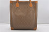 Authentic GUCCI Micro GG Vintage PVC Leather Shoulder Tote Bag Brown 0056G