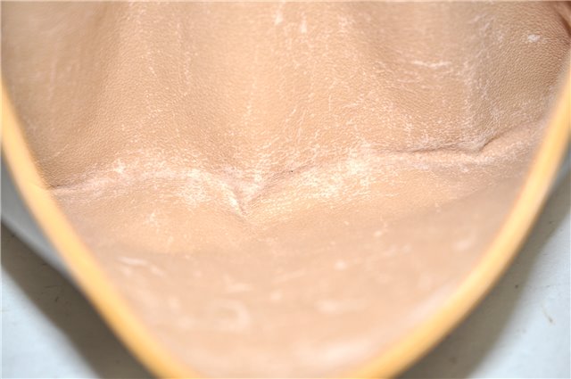 Authentic GUCCI Micro GG Vintage PVC Leather Shoulder Tote Bag Brown 0056G