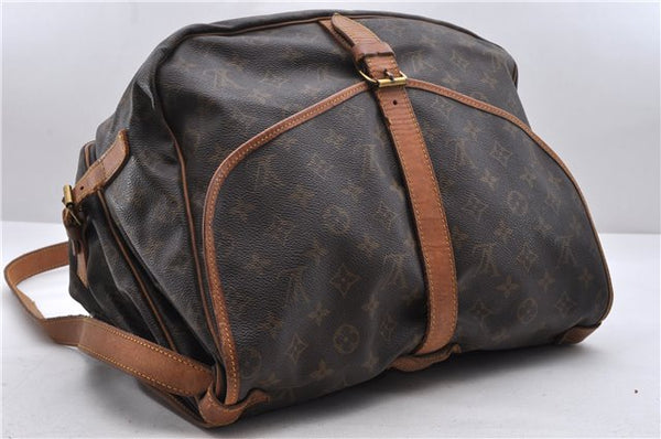 Auth Louis Vuitton Monogram Saumur 35 Shoulder Cross Body Bag M42254 LV 0057D