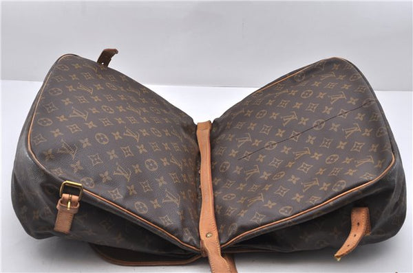 Auth Louis Vuitton Monogram Saumur 35 Shoulder Cross Body Bag M42254 LV 0057D