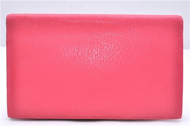 Authentic HERMES Vision II Simple Agenda Cover Day Planner Leather Pink 0057E