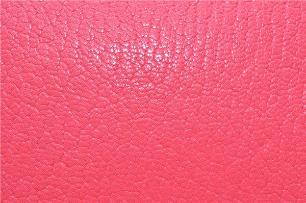 Authentic HERMES Vision II Simple Agenda Cover Day Planner Leather Pink 0057E