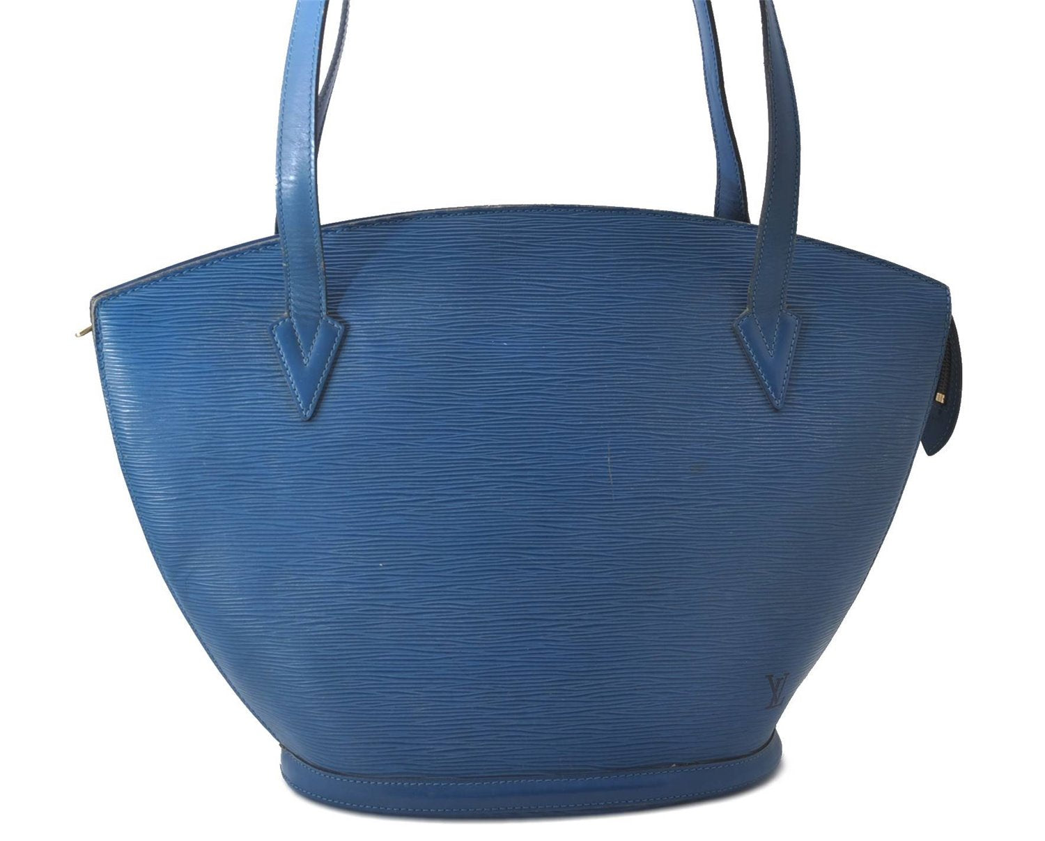 Auth Louis Vuitton Epi Saint Jacques Shopping Shoulder Bag Blue M52265 LV 0059D