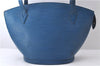 Auth Louis Vuitton Epi Saint Jacques Shopping Shoulder Bag Blue M52265 LV 0059D