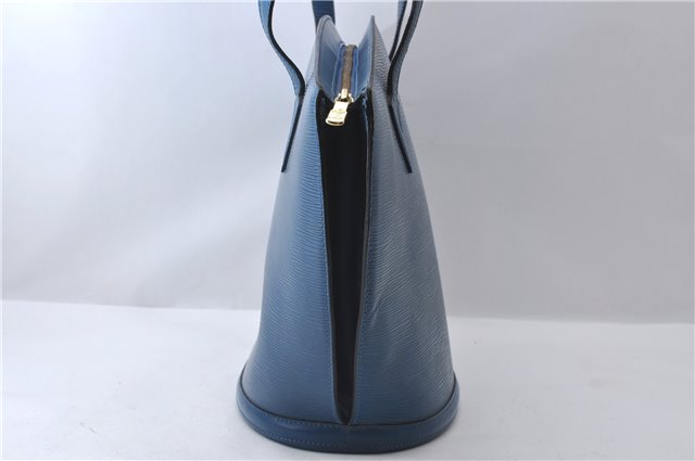 Auth Louis Vuitton Epi Saint Jacques Shopping Shoulder Bag Blue M52265 LV 0059D