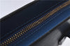 Auth Louis Vuitton Epi Saint Jacques Shopping Shoulder Bag Blue M52265 LV 0059D