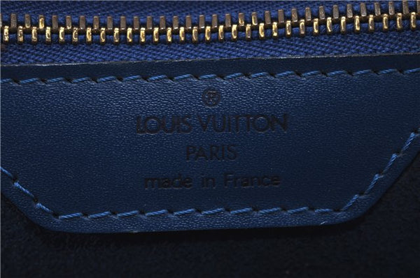 Auth Louis Vuitton Epi Saint Jacques Shopping Shoulder Bag Blue M52265 LV 0059D