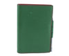 Authentic HERMES Agenda PM Day Planner Notebook Cover Leather Green 0059E