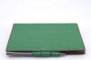 Authentic HERMES Agenda PM Day Planner Notebook Cover Leather Green 0059E