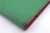 Authentic HERMES Agenda PM Day Planner Notebook Cover Leather Green 0059E