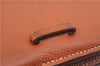 Authentic HERMES Jura Trifold Wallet Purse Leather Brown 0060E