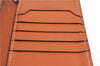 Authentic HERMES Jura Trifold Wallet Purse Leather Brown 0060E