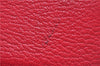 Authentic HERMES Vintage Mini Note Pad with Neck Strap Leather Red Box 0062E