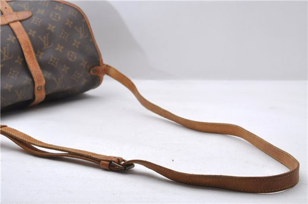 Auth Louis Vuitton Monogram Saumur 30 Shoulder Cross Body Bag M42256 LV 0063D