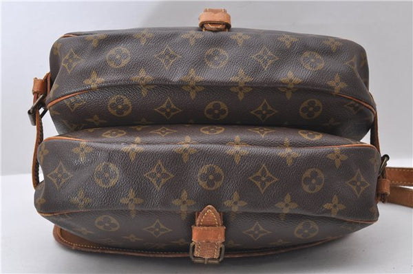 Auth Louis Vuitton Monogram Saumur 30 Shoulder Cross Body Bag M42256 LV 0063D