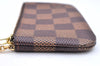 Authentic Louis Vuitton Damier Pochette Cles Coin Case Purse N62658 LV Box 0064E