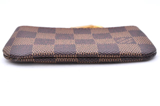 Authentic Louis Vuitton Damier Pochette Cles Coin Case Purse N62658 LV Box 0064E